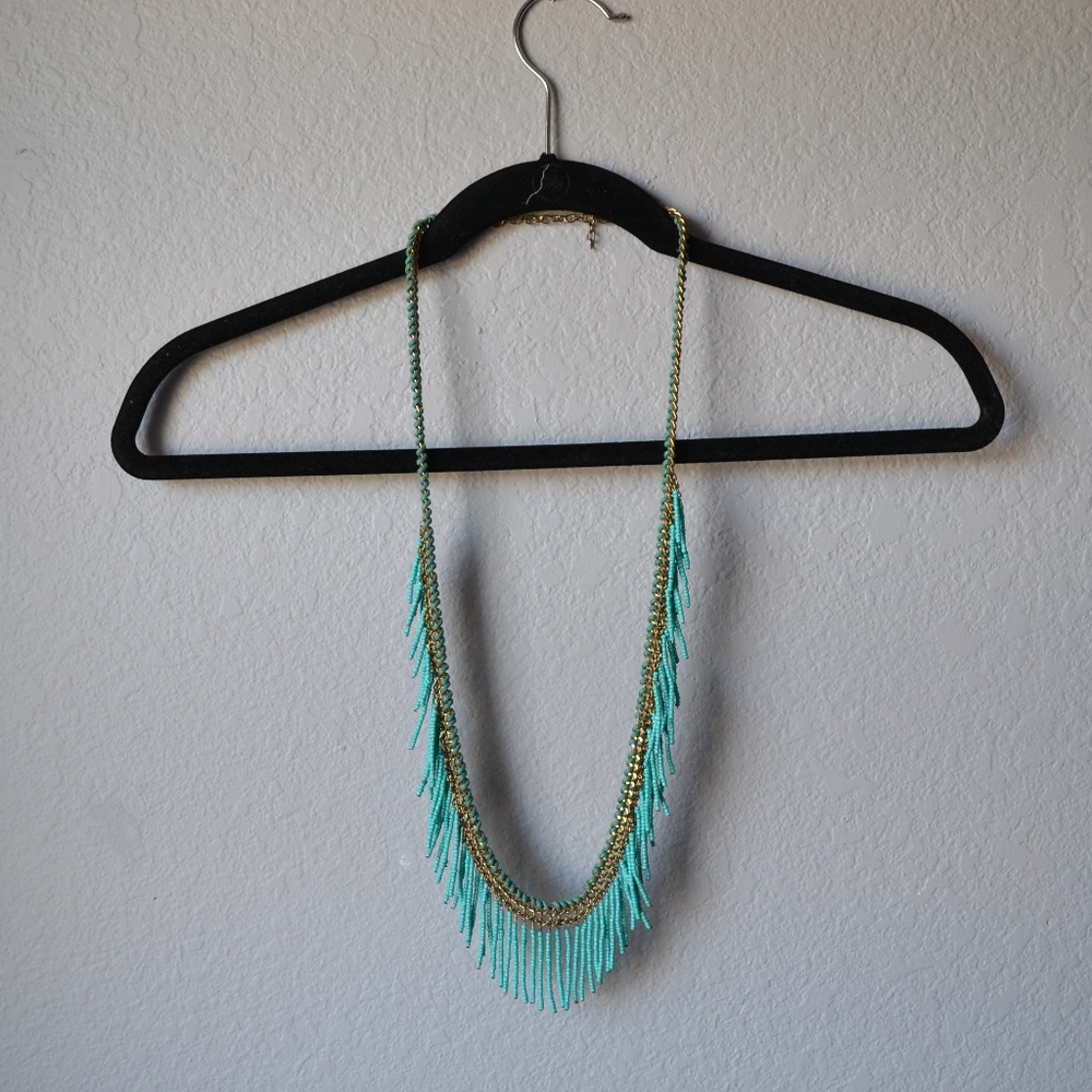 Teal Necklace